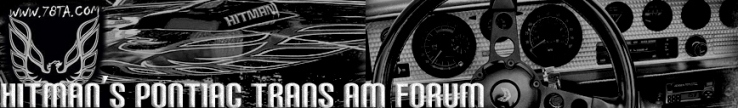Hitman's Pontiac Trans Am Forum