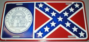 Bandit Trans Am Georgia Plate 1977-81