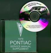 1979 Pontiac Service Manual Supplement