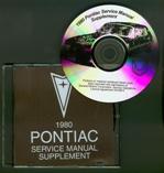 1980 Pontiac Service Manual Supplement