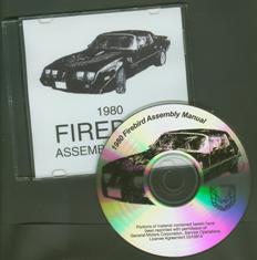 1980 Pontiac Firebird Assembly Manual