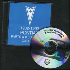 1982 - 1992 Pontiac Firebird Parts and Illustration Catalog