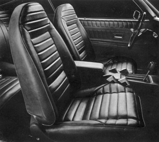 1971 - 1975 Trans Am Seat Covers Standard Vinyl