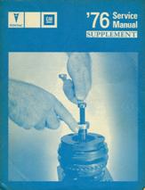 1976 Pontiac Complete Restoration Manual