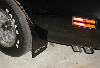 "Pontiac" Trans Am Mudflaps