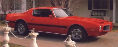 1971-1972 Formula Decal Kit
