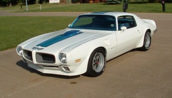 1970-1972 Decal Kit White/Blue