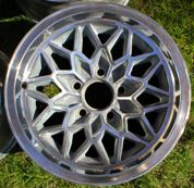 1978-1981 Trans Am 15x8 Snowflake Rim Refinishing