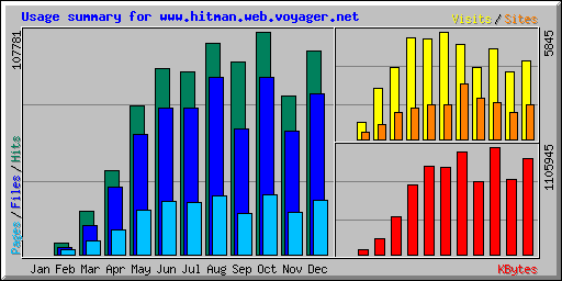 Usage summary for www.hitman.web.voyager.net